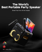 Ikarao Karaoke Machine for Adults, with Lyrics Display, 64GB Karaoke Tablet, 2 Wireless Microphone, IK-BREAKX2